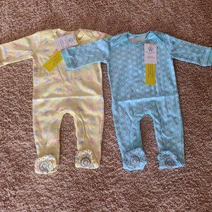COPY - Baby Sleeper Set of 2 100% Organic Cotton NWT